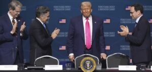 Read more about the article Trump Summit Links AI Surge to Fossil-Fuel Power, Unveils $90B Energy Deals